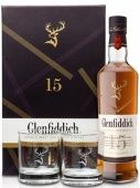 Glenfiddich 15 Years Old 0,7л+ 2 бокала