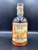 Templeton Rye Signature Reserve 4 Years Old 0,7л