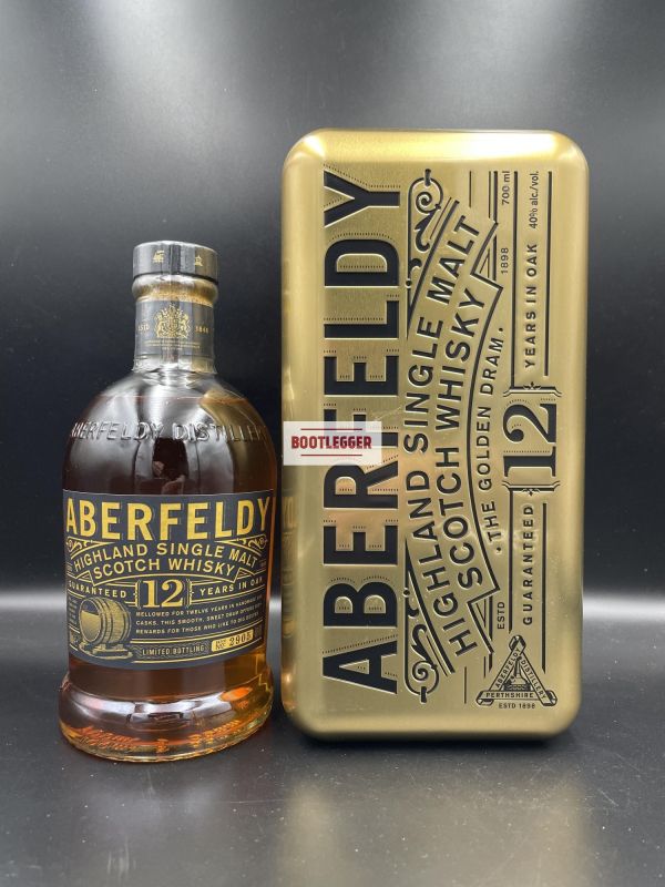 Aberfeldy 12 Years Old 0,7л в металической коробке