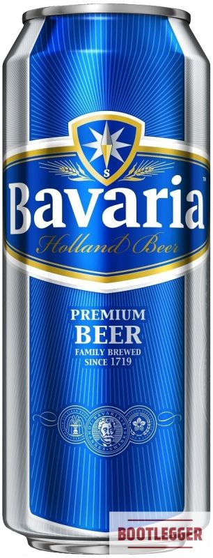 Пиво Bavaria светлое фильтрованное 5% 0,5л