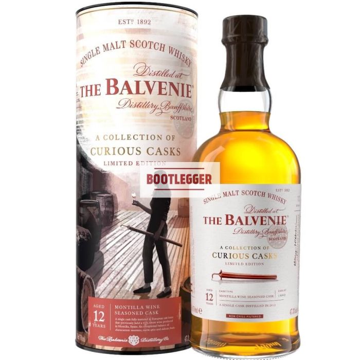 Balvenie 12 Year Old Curious Casks Montilla Cask 0,7л