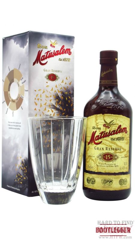 Matusalem 15years old 0,7л with glass