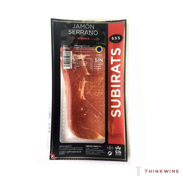 Хамон Subirats Jamon Serrano 100г
