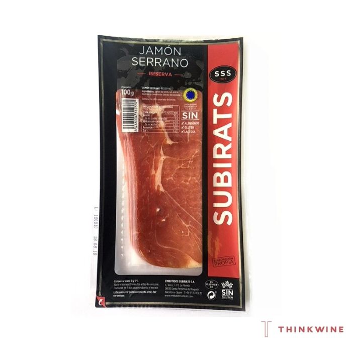 Хамон Subirats Jamon Serrano 100г