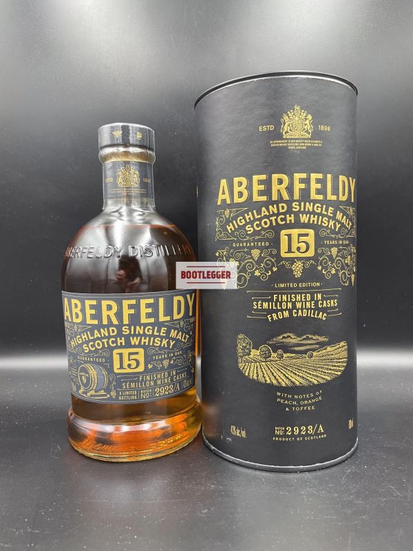 Aberfeldy 15 year old Finished in Semillon Wine Casks from Cadillac 0,7л