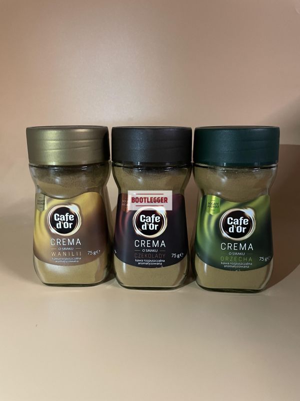 Кава розчинна Cafe d'Or Crema зі смаками 75г