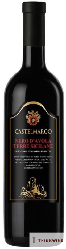 Nero D'Avola Terre Siciliane Castelmarco 0,75л