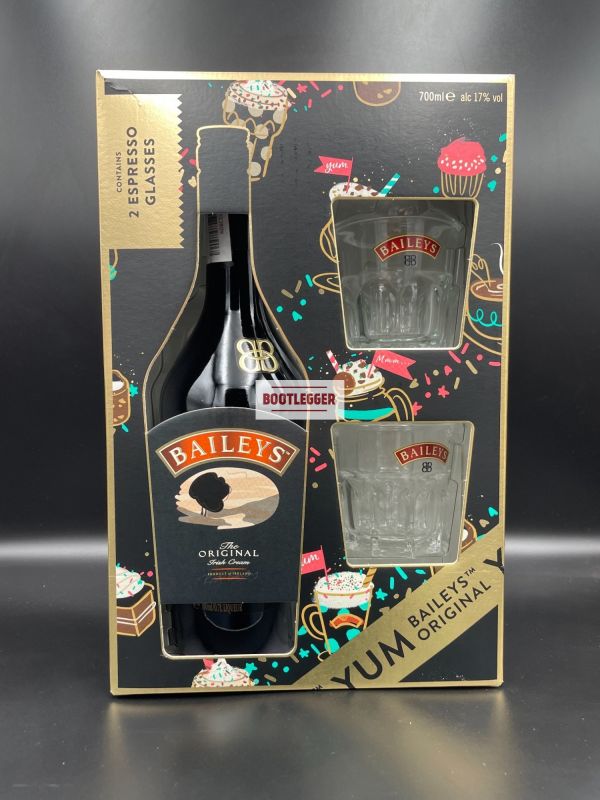 Baileys 0,7л with 2 glasses