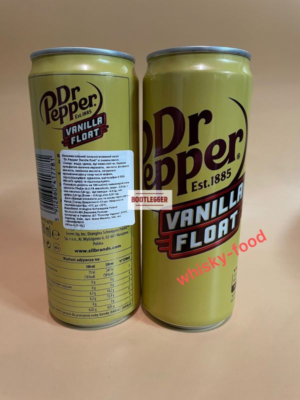 Лимонад Dr Pepper Vanilla Float 330мл