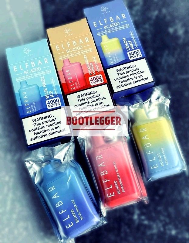 Elf Bar 4000 5% (8видов)