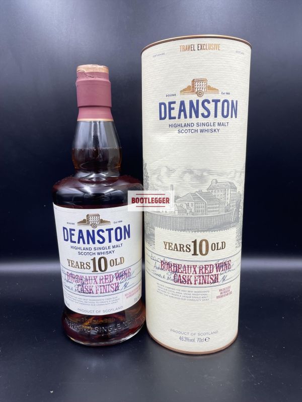 Deanston 10 Years Old Bordeaux Red Wine Cask Finish 0,7л